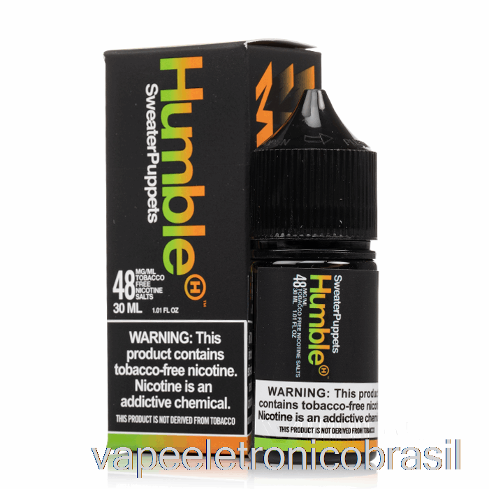 Vape Recarregável Suéter Fantoches - Sais Humildes - 30ml 35mg